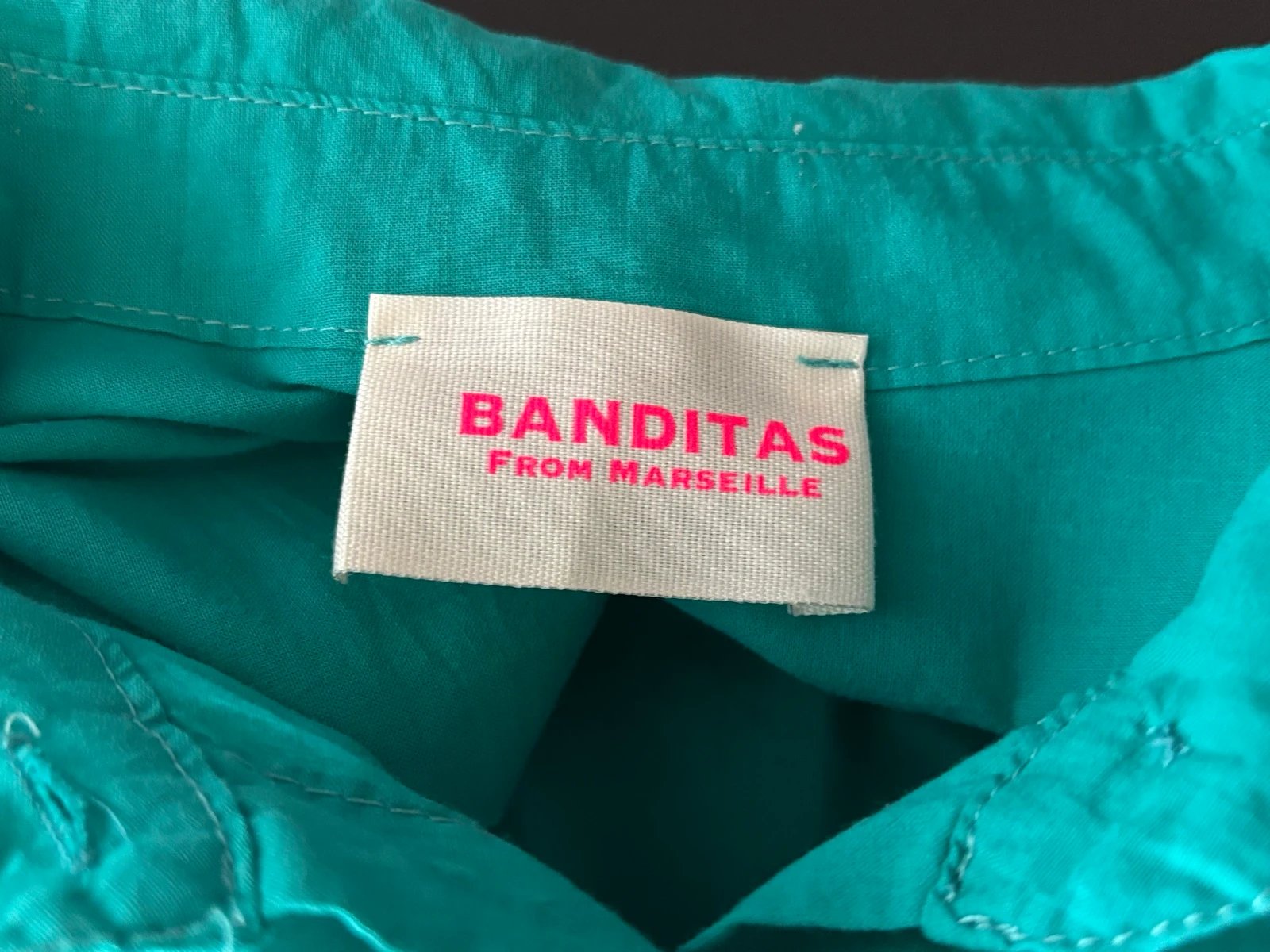 🌸 Blusa de corte reto Banditas de Marselha - Modelo Mimosa - Tamanho único – photo 4